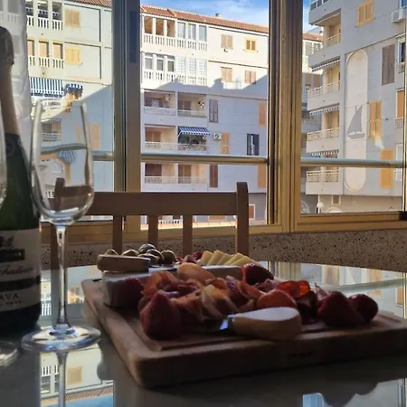 Mar Azul- At The Center, Playa Del Acequion, Sea 200 M * Torrevieja