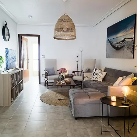 Daire Mar Azul- At The Center, Playa Del Acequion, Sea 200 M