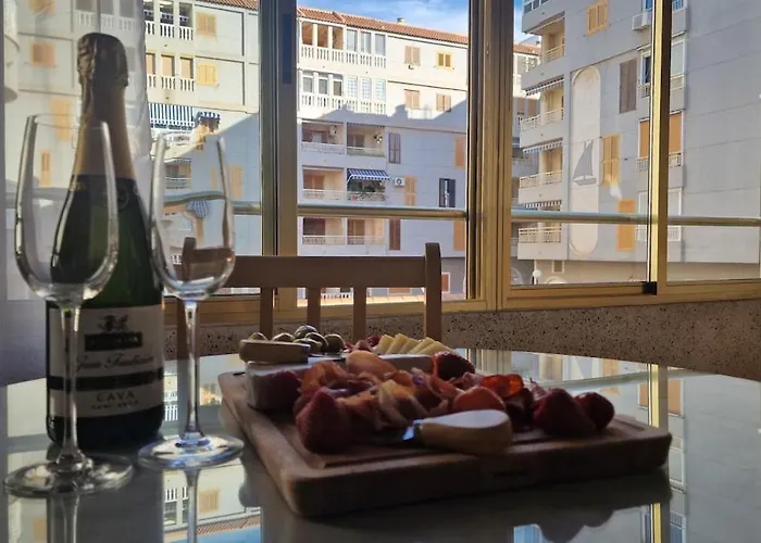 Mar Azul- At The Center, Playa Del Acequion, Sea 200 M * Torrevieja