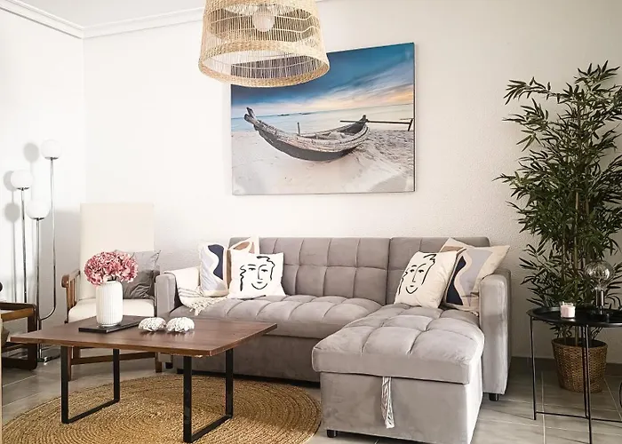 Mar Azul- At The Center, Playa Del Acequion, Sea 200 M *